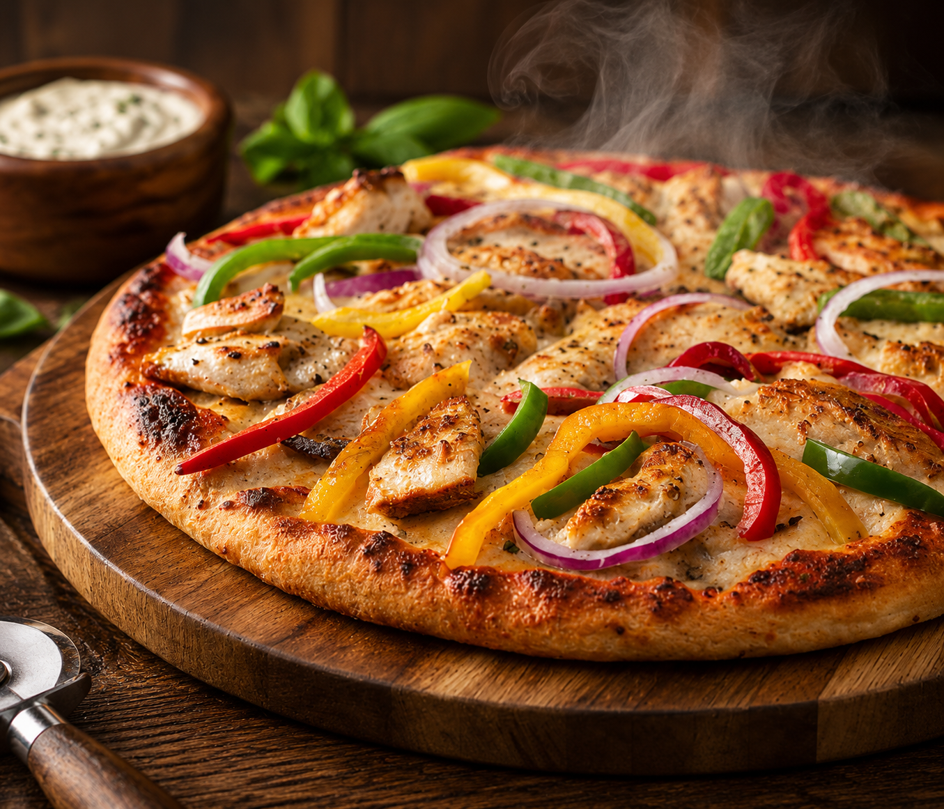 Chicken Fajita Pizza