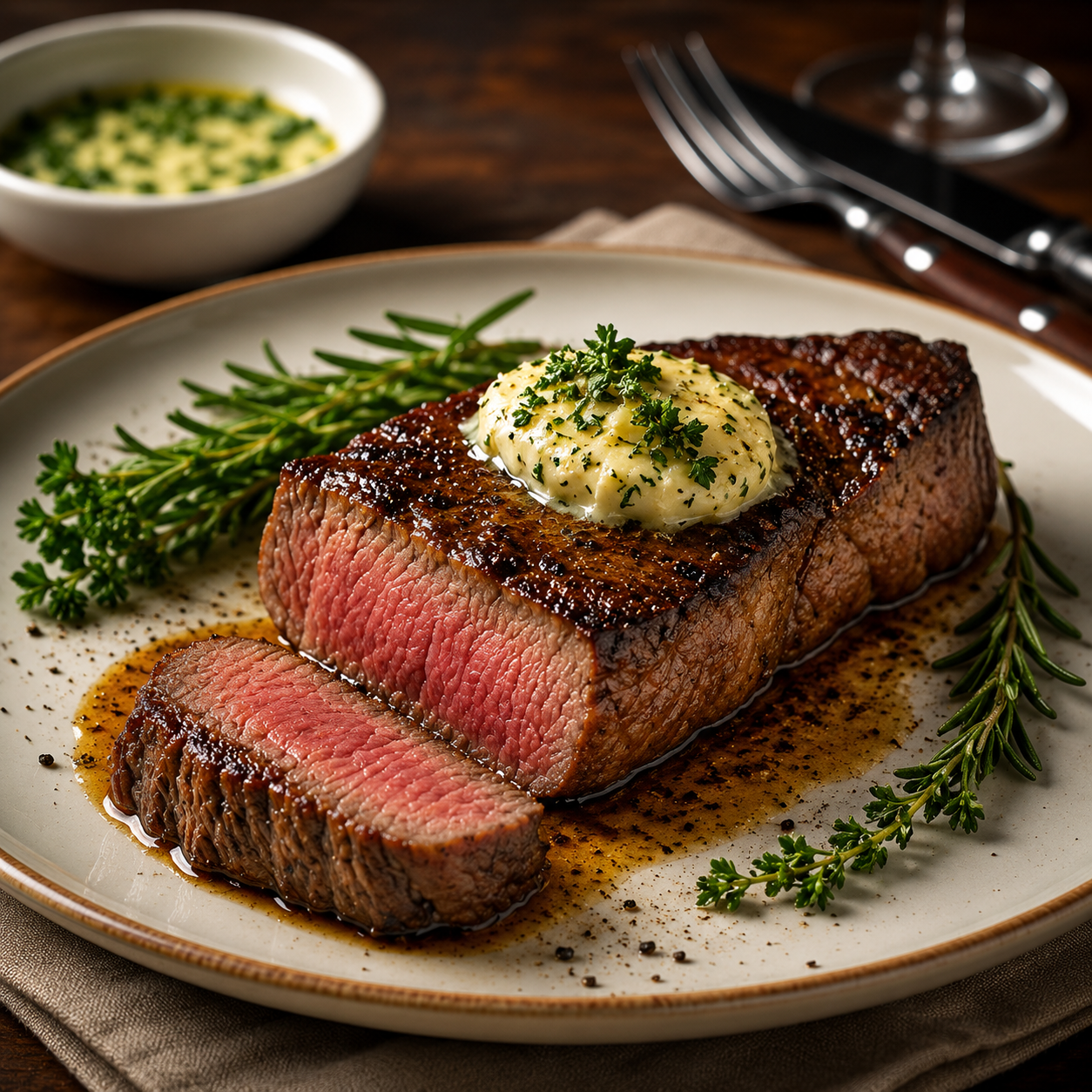 Garlic Butter Steak