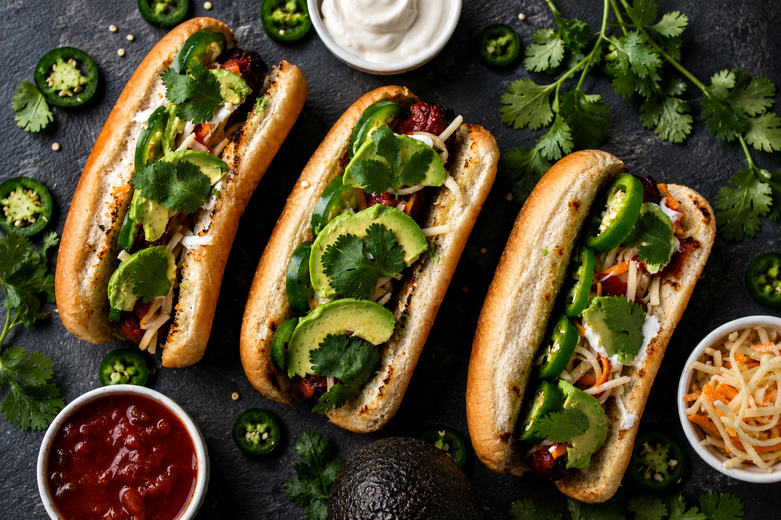 Spicy Mexican Hot Dog