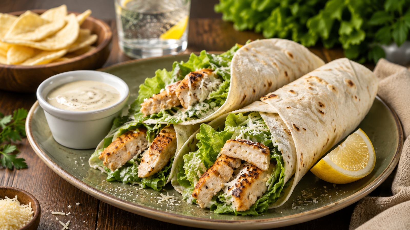 Chicken Caesar Wrap